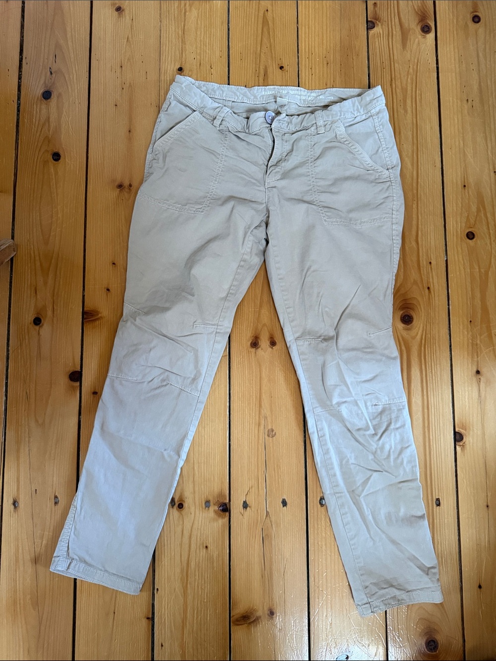 GAP Khakis Skinny Utility Khaki size 6